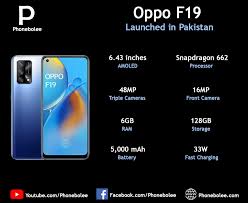 Oppo F19 price in Pakistan